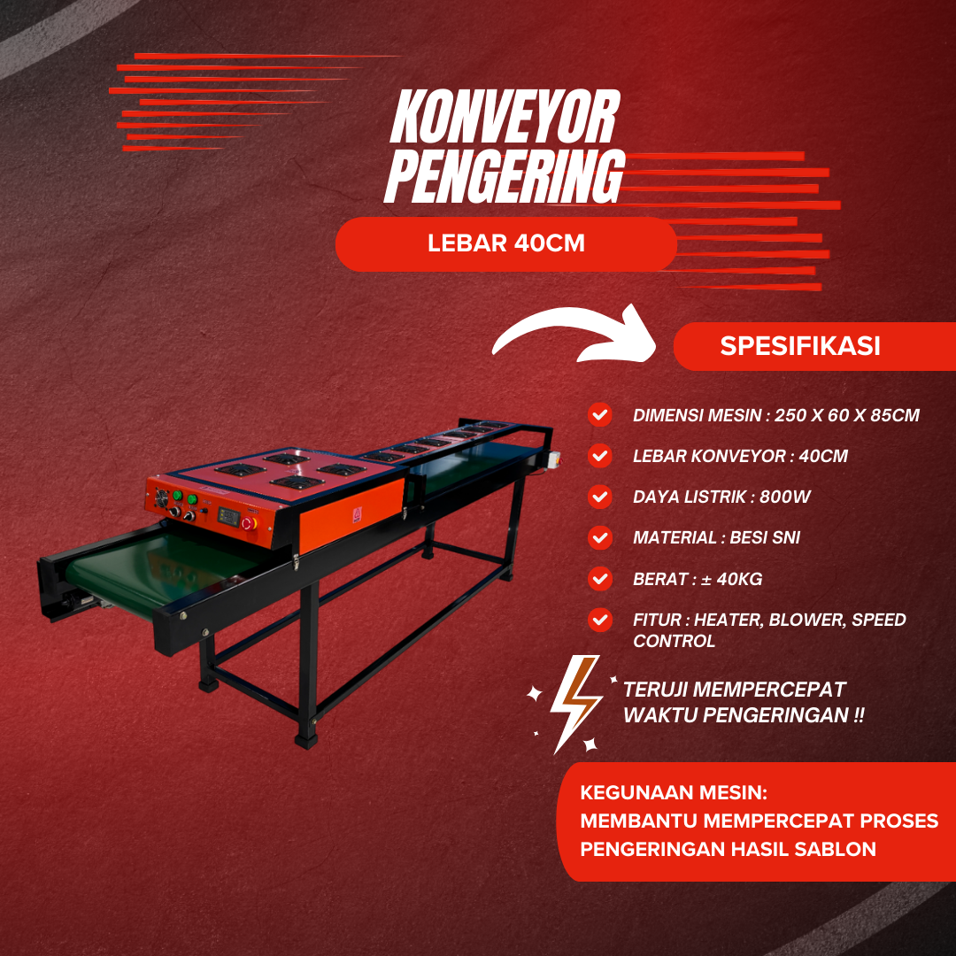 konveyor pengering